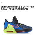 Nike Shoes | Boys Nike Lebron Witness 6 Basketball Shoes | Color: Black/Blue | Size: 6.5b