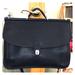 Coach Bags | Coach Vintage Black Leather Laptop Work Bag | Color: Black | Size: 16 X 12.5 In