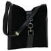 Gucci Bags | Gucci Vintage Suede Vertical Shoulder Tote. With Dust Bag | Color: Black | Size: Os