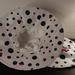 Disney Accessories | Gorgeous New With Tag Pair Of Disney Parks Minnie Adult Size Wide Rimmed Caps. | Color: White | Size: Os