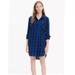 Madewell Dresses | Madewell Latitude Shirtdress In Buffalo Check Sz Xs | Color: Black/Blue | Size: Xs