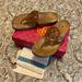 Tory Burch Shoes | Nib Tory Burch Miller Cloud Calf Leather Cork Classic Cuoio Sandals Sz 8 M | Color: Tan | Size: 8 M