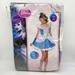 Disney Dresses | New Disney Cinderella Princess Costume - Size M | Color: Blue | Size: M