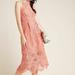 Anthropologie Dresses | Anthropologie Ava Lace Midi Dress | Color: Orange/Pink | Size: 6