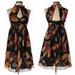 Anthropologie Dresses | Anthropologie Anna Sui Black Metallic Silk Dress 2 | Color: Black/Gold | Size: 2