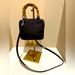 Gucci Bags | Gucci Mini Brown Nylon/Enamel Bamboo Crossbody Purse | Color: Brown/Tan | Size: Os