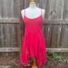 Free People Dresses | Intimately Free People Tank Dress/Cover-Up Size L | Color: Pink/Red | Size: L