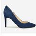 Nine West Shoes | Navy Suede Pump - Nine West (9) | Color: Blue | Size: 9