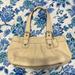 Coach Bags | (Nwot) Coach Soho Pleated Almond Colored Pebbled Leather Bag | Color: Cream | Size: Os