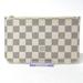 Louis Vuitton Accessories | Auth Louis Vuitton - Azur Damier Pouch #85242l44b | Color: Cream | Size: W:7.48" X H:4.72" X D:0.2"