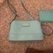 Kate Spade Bags | Limited Edition Teal Kate Spade Purse And Wallet Set | Color: Blue/Green | Size: Os