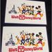 Disney Other | (2) Walt Disney World 50th Anniversary Vault Mickey Magic Kingdom Map Place Mats | Color: Tan | Size: Osb