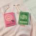 Pink Victoria's Secret Other | 2 Victoria's Secret Pink Collectors Tags | Color: Green/Pink | Size: Os