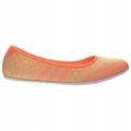 Adidas Shoes | Adidas Neo Womens Orange Sunlina F98719 Casual Slip On Ballet Flats Size 9 | Color: Orange | Size: 9