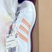 Adidas Shoes | Adidas Girls Sneakers Size 3 Brand New. White And Peach. | Color: Orange/White | Size: 3bb