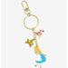 Disney Accessories | Alice In Wonderland Metal Disney Keychain | Color: Gold | Size: Os