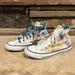 Converse Shoes | Converse Wonder Woman Chuck Taylor All Star Canvas High Top Sneaker | Color: Gold/White | Size: 7
