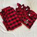 Disney Intimates & Sleepwear | Disney Family Pajama Set | Color: Red | Size: S-M