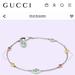 Gucci Accessories | Gucci Interlocking G Bracelet With Multicolor Enamel | Color: Silver | Size: Os