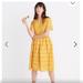 Madewell Dresses | Madewell Eyelet Dress Euc | Color: Gold | Size: 00