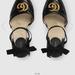 Gucci Shoes | Gucci Espadrille Wedges | Color: Gold | Size: 8