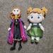 Disney Toys | Disney Frozen Anna Plush | Color: Green/Purple | Size: Osg