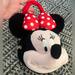 Disney Accessories | Disney Minnie Mouse Plush Purse | Color: Black/Red | Size: Osg