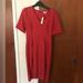 J. Crew Dresses | J. Crew Wool Dress | Size T8/Tall 8 (Nwt) | Color: Orange/Red | Size: Tall 8