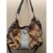 Coach Bags | Authentic Coach Purse With Matching Wallet | Color: Blue/Brown/Tan | Size: Os