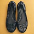 Tory Burch Shoes | Black Tory Burch Flat Shoes. New With No Tag | Color: Black | Size: 5.5