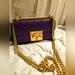 Gucci Bags | Gucci Padlock Shoulder Bag Guccissima Leather Small | Color: Gold/Purple | Size: Os