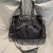 Coach Bags | Coach Ashley Metallic Signature Carryall Handbag Satchel Tote Purse | Color: Gray/Purple | Size: Os