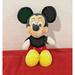 Disney Toys | Disneyland Vtg Mickey Mouse Plush Stuffed Toy 80s 90s No Tail Walt Disney World | Color: Red/Yellow | Size: 14"