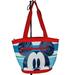Disney Bags | Disney Store Mickey Mouse Insulated Cooler Bag Blue Red Beach Zip Close Tote | Color: Blue/Red | Size: Os