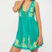 Free People Dresses | Free People Intimately Aida Slip Mint Green Nwt Sz Lg | Color: Green/Yellow | Size: L