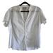 Columbia Tops | Columbia Short Sleeve Button Down Blouse Size 2x | Color: White | Size: 2x