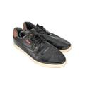 Levi's Shoes | Levis Mens Casual Sneakers Black Faux Leather Lace Up Wingtip Oxford Size 13 | Color: Black | Size: 13