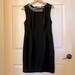 Anthropologie Dresses | Anthropologie Little Black Dress With Beads, Back Zipper, Sz M | Color: Black | Size: M