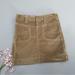 Athleta Skirts | Athleta Tan Washed Velvet Skirt, 4p. | Color: Tan | Size: 4p