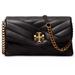 Tory Burch Bags | Brand New Tory Burch Kira Chevron Chain Wallet, Black And Gold | Color: Black | Size: Os