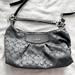 Coach Bags | Coach Black Ashley Visit Signature Hobo Shoulder Bag | Color: Black/Silver | Size: Os