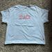 Levi's Tops | Levi’s Cropped Tee, Size M | Color: Gray/White | Size: M