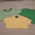 Polo By Ralph Lauren Shirts & Tops | (3) Polo/Ralp Lauren Tshirts | Color: Green/Yellow | Size: 18mb