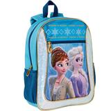 Disney Accessories | Disney Frozen 2 Girls 16" Backpack Elsa & Anna Kids School Book Bag Nwt | Color: Blue/Purple | Size: 16" X 12" X 5"