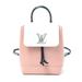 Louis Vuitton Bags | Louis Vuitton Lockme Rose Ballet Noir Pink White Mini Calf Leather Backpack | Color: Black/Brown | Size: Os