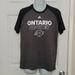 Adidas Shirts | Ahl Ontario Reign Adidas Ultimate 2.0 Short Sleeve Shirt Men's Size Large | Color: Black/Gray | Size: L