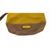 Victoria's Secret Bags | Faux Leather Victoria's Secret Tan And Yellow Lined Wristlet | Color: Tan/Yellow | Size: Os