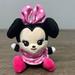 Disney Toys | Disney Parks Wishables Minnie Mouse Pink Dress Plush | Color: Pink | Size: Osbb