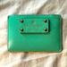 Kate Spade Bags | Kate Spade Leather Id Card Holder Wallet | Color: Blue | Size: Os