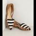 Anthropologie Shoes | Anthropologie Pilcro English Wharf Flats By Pilcro Sz 7 Good Condition | Color: Black/Tan | Size: 7